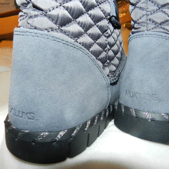 Muk Luks Women's Brigehampton Midi Boots  Grey Womens size 7🆕SHIPS⌚📦🏃‍♀️⚡🚚 - Picture 6 of 15